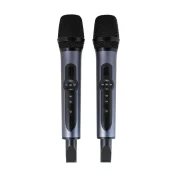 میکروفن بی سیم دستی دوبل SOS مدل MIC2